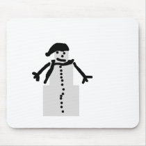 boxed snowman mousepads by nickicle1 boxed snowman mousepads