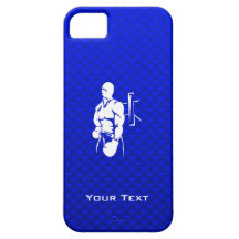 Boxeo azul iPhone 5 coberturas