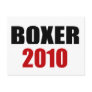 BOXER 2010 POSTCARDS