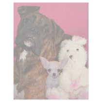 Boxer and Chihuahua letterhead by ritmoboxer Boxer and Chihuahua letterhead
