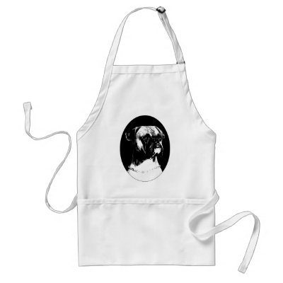 Boxer apron by Junglegeorge