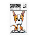 Boxer Baby postage by wolfmountainstudio Boxer Baby postage