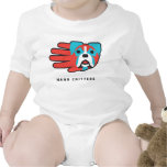 Boxer baby t-shirt bodysuit