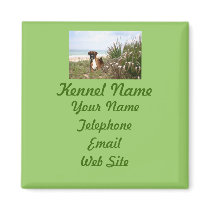 Boxer Breeder Magnet by normagolden Boxer Breeder Magnet