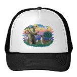 Boxer (brindle-natural ears) mesh hat