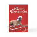 Boxer Christmas Card
