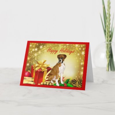 Boxer Christmas Card Gifts