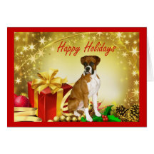 Boxer Christmas Card Gifts