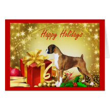 Boxer Christmas Card Gifts