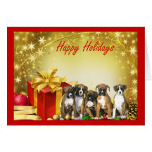 Boxer Christmas Card Gifts