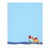 Boxer Christmas Mail letterhead