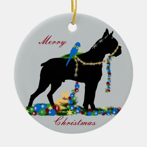 boxer christmas ornament zazzle boxer christmas ornament zazzle