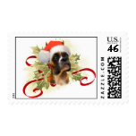 Boxer Christmas Stamps