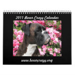 Boxer Crazy Calendar 2011