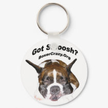 Boxer Crazy Keychain - Smoosh by BoxerCrazy Boxer Crazy Keychain - Smoosh