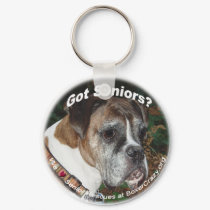 Boxer Crazy Keychains - Senior Rescue by BoxerCrazy Boxer Crazy Keychains - Senior Rescue