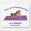 Boxer Crazy Mousepad - Yoga