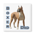 Boxer Dad 4 - Magnet by GreyWolfCreation Boxer Dad 4 - Magnet