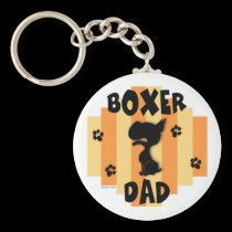 Boxer Dad Keychain keychains
