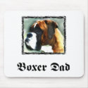 Boxer dad mousepad by ritmoboxer Boxer dad mousepad