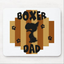 Boxer Dad Mousepad mousepads