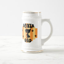 Boxer Dad Mug mugs