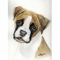 Boxer Dog Art Ornament photo sculptures by CharlottesWebArt Boxer Dog Art Ornament photo sculptures