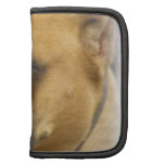 Boxer Dog Face Wallet Folio Organizers