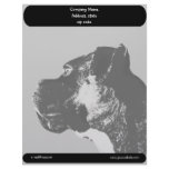 Boxer Dog Letterhead
