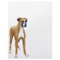 Boxer Dog Letterhead