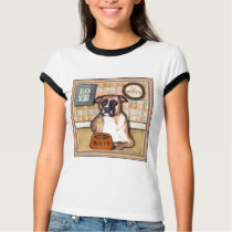 Boxer Dog Love T-Shirt by jamiecreates1 Boxer Dog Love T-Shirt