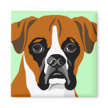 Boxer Dog Magnets