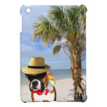 Boxer dog on the beach ipad Mini Case