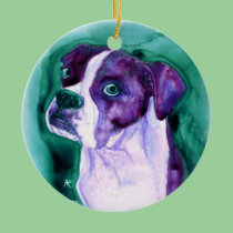 Boxer Dog Ornament - "Not Me" ornaments