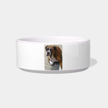 Boxer Dog Pet Bowl Cat Water Bowls