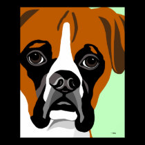 Boxer Dog Posters