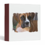 Boxer Dog Rescue Binder binders