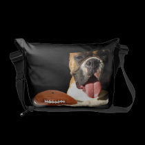 Boxer dog Rickshaw Zero Messenger Bag messenger bags