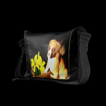 Boxer dog Rickshaw Zero Messenger Bag messenger bags