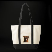 Boxer dog tote bag bags