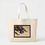 Boxer Dog Tote Bag