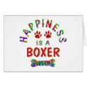 Boxer Happiness cards