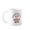 Boxer Happiness mugs