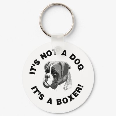 Boxer Idea 1 Keychain by jorrell