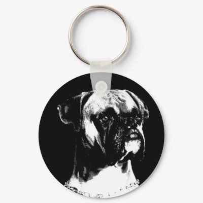 Boxer keychain by Junglegeorge
