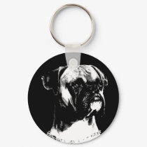 Boxer keychain by Junglegeorge Boxer keychain