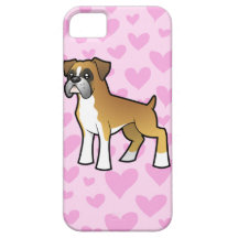 Boxer-Liebe iPhone 5 Cases