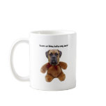 Boxer: Living, Loving Teddy Bears Mugs
