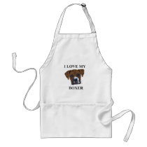 Boxer Love aprons by Joee3030 Boxer Love aprons