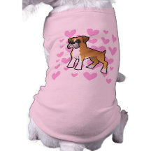 Boxer Love Dog T-shirt